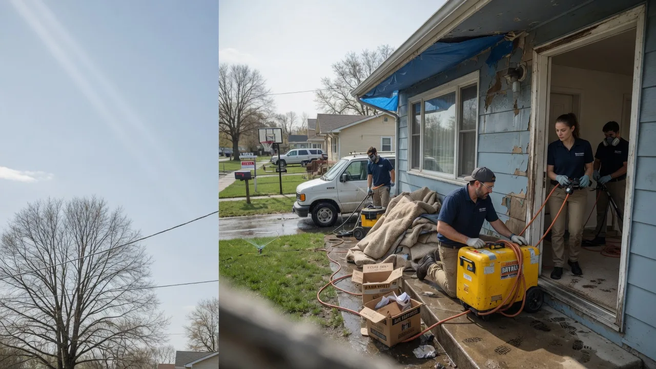 Basement Flood Cleanup in Ontario, WI near me